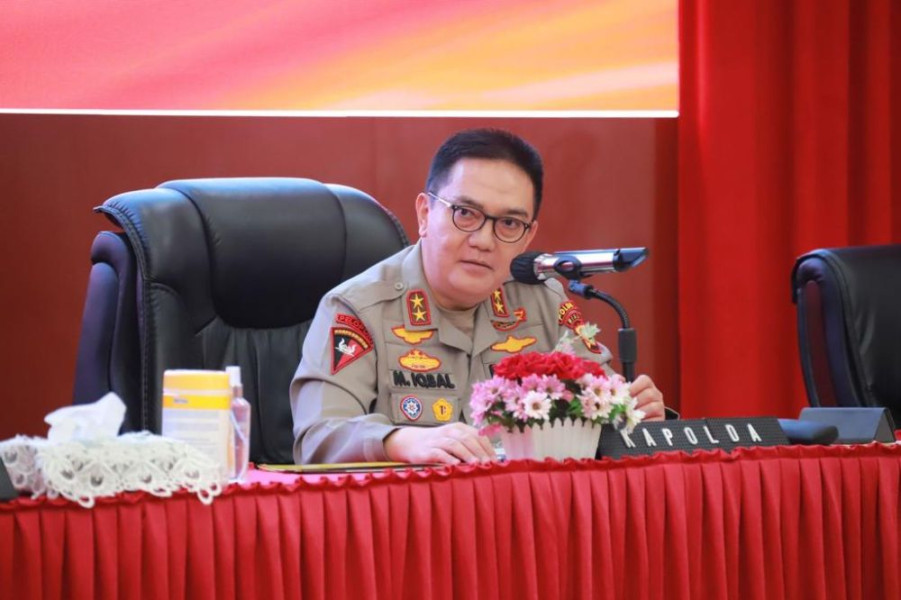 Polda Riau Cek Kesiapan Mudik Lebaran dan Stok Pangan
