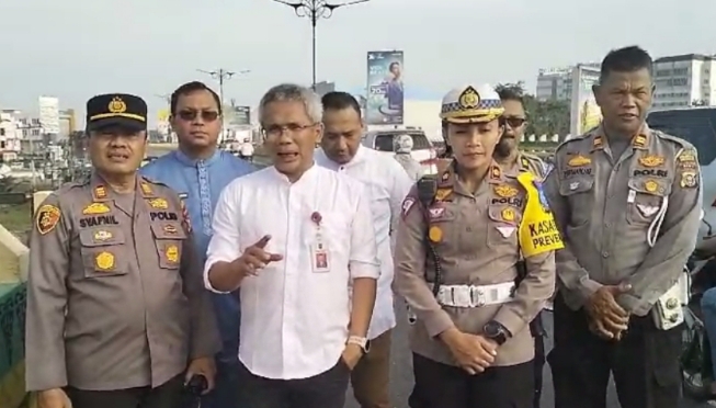 Dikabarkan Rusak, Begini Penjelasan Dinas PUPR PKPP Riau Terkait Kondisi Flyover Harapan Raya