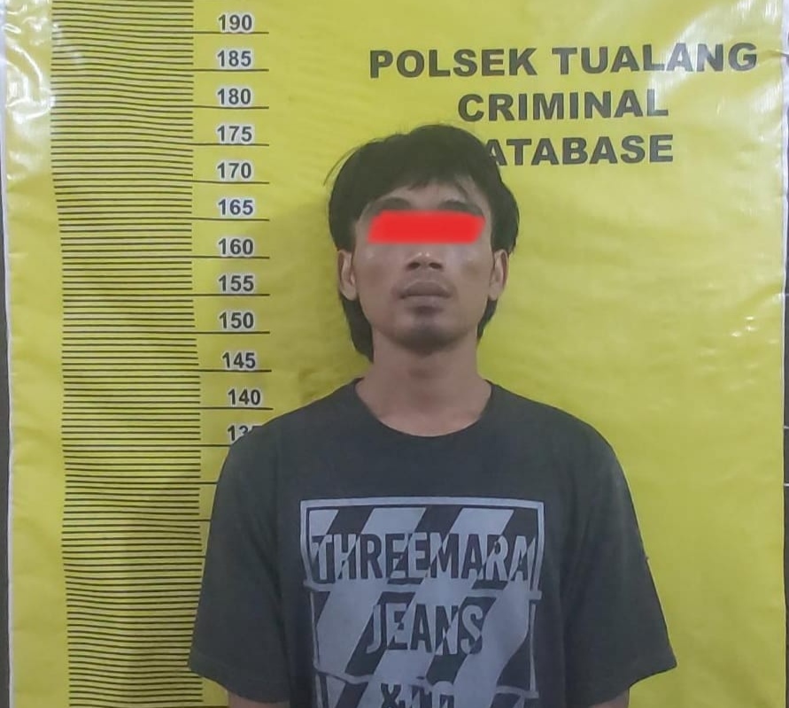 Pelaku KDRT Diamankan Tim Opsnal Polsek Tualang