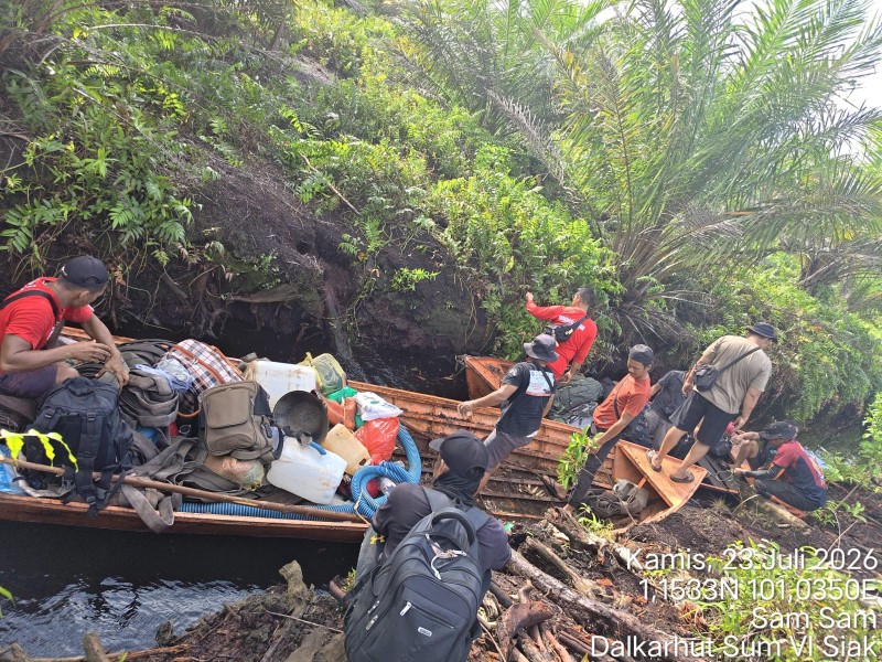 Karhutla Pematang Pudu Akhirnya Padam Total, Manggala Agni Kembali ke Markas