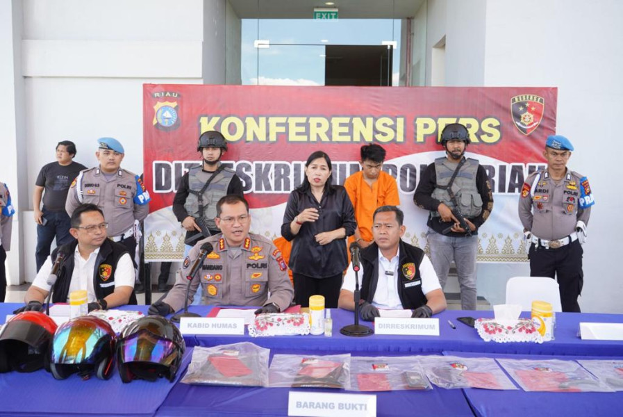 Polda Riau Ringkus 3 Komplotan Jambret 119 TKP, Satu Korbannya Meninggal Dunia