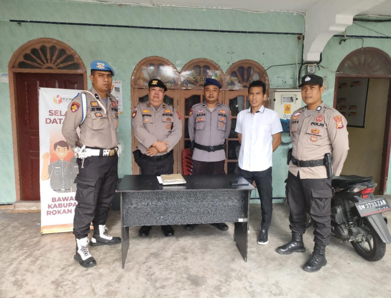 Satgas Stanby dan Sterilisasi Ruangan Kantor Bawaslu Rohil Gelar Apel Pagi Personel