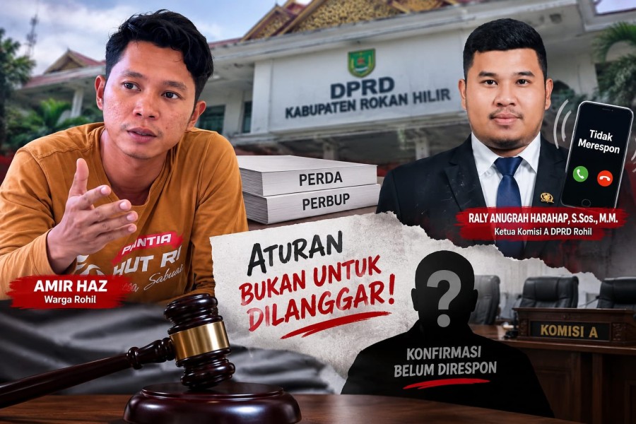 Amir Haz Sentil DPRD Rohil: Pembuat Perda Kok Tak Paham Regulasi?
