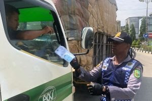 Dishub Riau Jaring 105 Kendaraan di Inhil