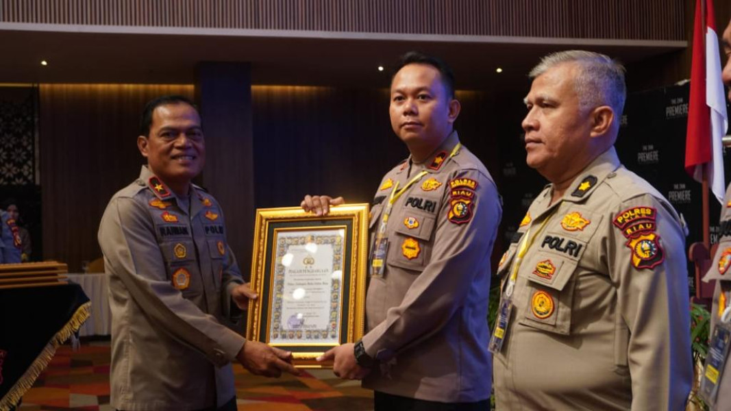 Luar Biasa, Polres Inhu Terima Penghargaan Dari Kapolri dan Kapolda Riau