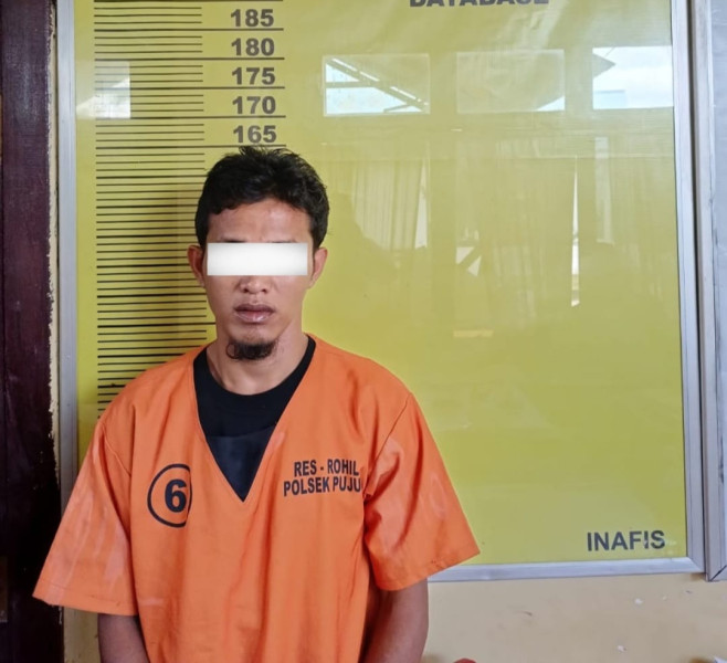 Salah Satu dari Pembacok Tangan Kepala Sekolah Swasta Hampir Putus, Diringkus Polsek Pujud