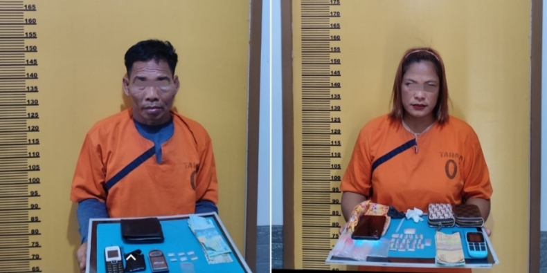 Masyarakat Desa Sungai Beringin Dihebohkan Dengan Penangkapan Sepasang Laki-laki dan Perempuan
