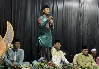Ribuan Masyarakat Kepenuhan Rohul Tumpah Ruah Bermunajad, Do'akan Anton ST MM -Syafaruddin Poti, SH