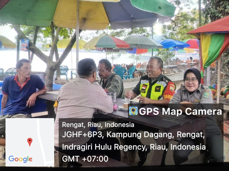 Duduk Bincang santai Babinsa dan Bhabinktibmas tentang kamtibmas Ini Katanya