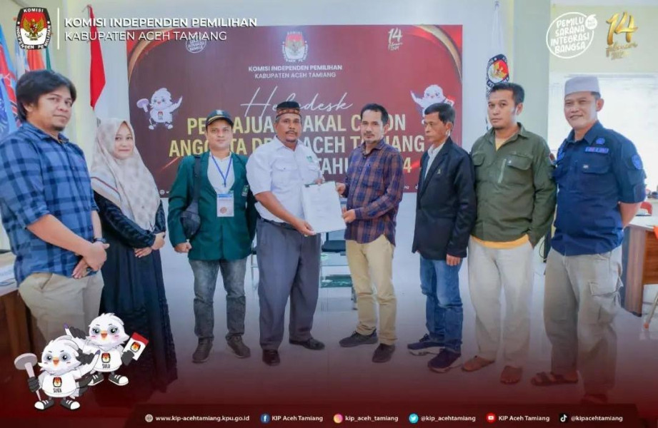 DPC PKB Kabupaten Aceh Tamiang, Resmi Daftarkan 35 Bacaleg, Target 6 Kursi