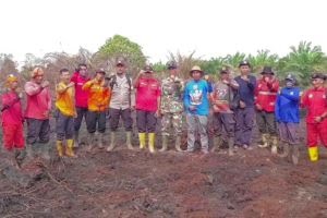 Pantang Pulang Sebelum Padam! Tim Gabungan Sikat Habis Kebakaran Lahan di Bengkalis