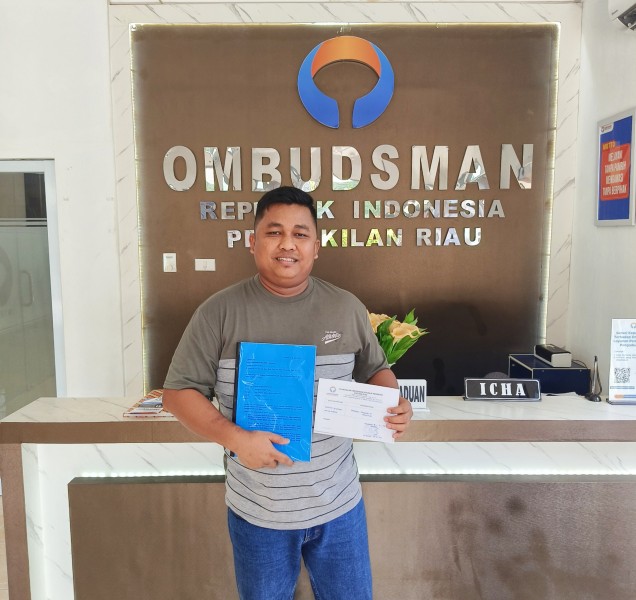 Muhajirin Siringo Ringo Adukan Dinas Pendidikan Provinsi Riau ke Ombudsman