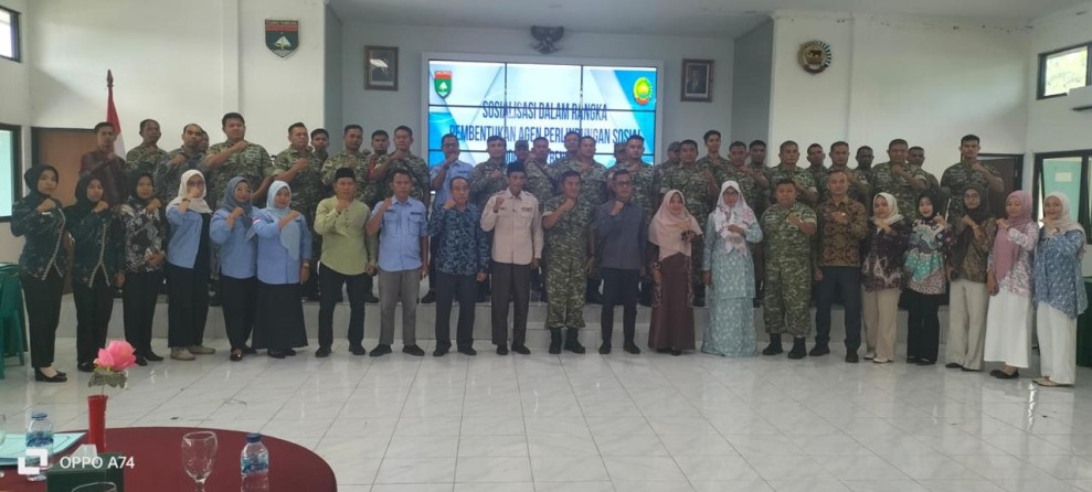 Pemkab Bengkalis dan Kodim 0303 Bersinergi Akselerasi Aktivasi IKD dan Perlindungan Sosial