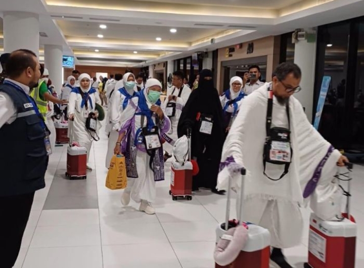 Seluruh JCH Riau Gelombang Pertama Tinggalkan Madinah Menuju Makkah