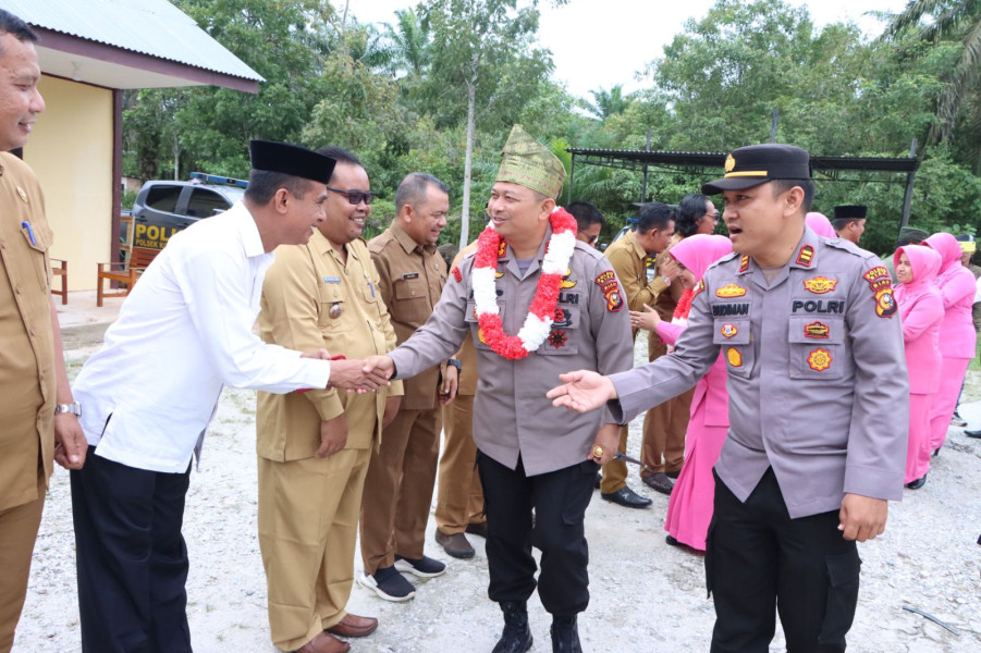 Kapolres Siak Laksanakan Kunker ke Polsek Koto Gasib