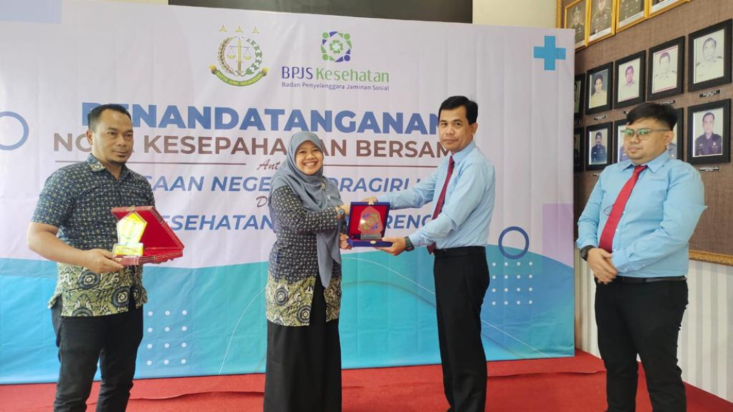 Tindak Lanjut Pelaksanaan Inpres No.1 Th 2022 Tentang Optimalisasi Pelaksanaan Program JKN Kejari MOU Dengan BPJS