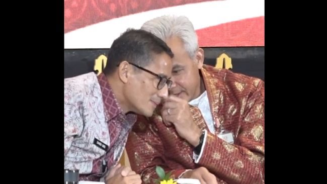 Akrabnya Ganjar Pranowo dengan Sandiaga Uno, Gubernur Jateng Beri Sinyal Dijadikan Cawapres?