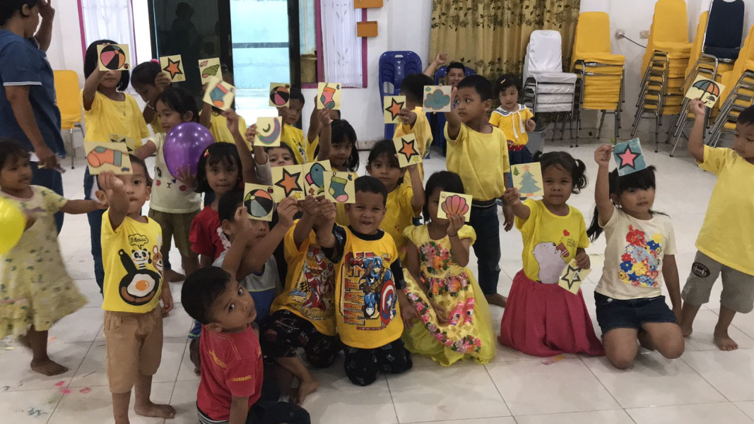 Keceriaan Paskah Bagi Anak Sekolah Minggu GPdI Mawar Sharon