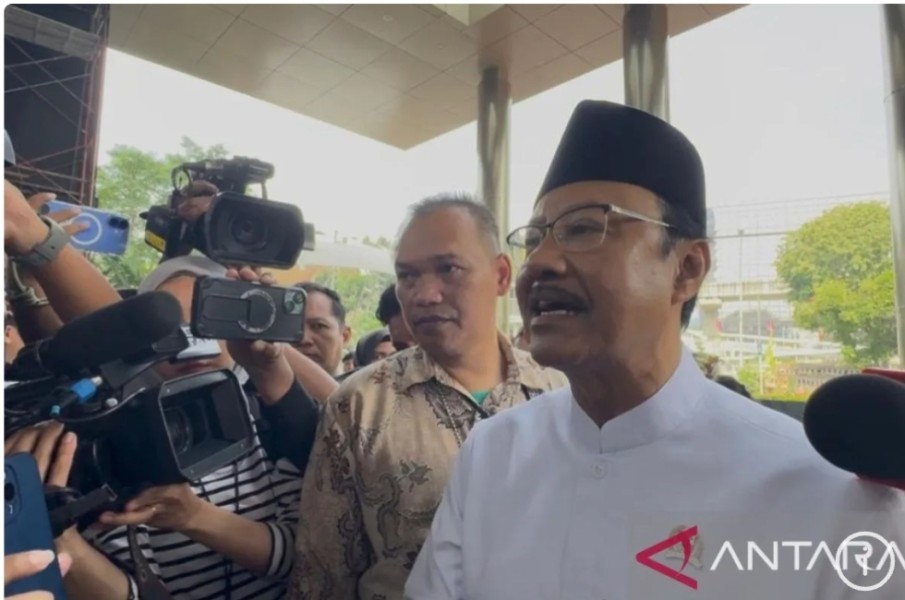 Mensos Gus Ipul dan Wamensos Agus Jabo datangi KPK