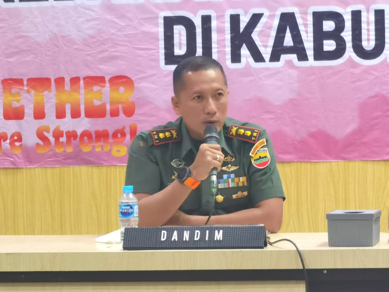 Dandim 0302/Inhu Hadiri Rapat Koordinasi Anev Pencegahan dan Pemadaman Karhutla Bersama Forkopimda Kab Inhu