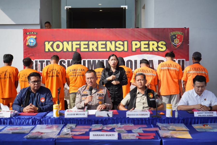 Tim Satgas TPPO Polda Riau Beserta Jajaran Berhasil Menggagalkan Penyelundupan 39 PMI Ilegal