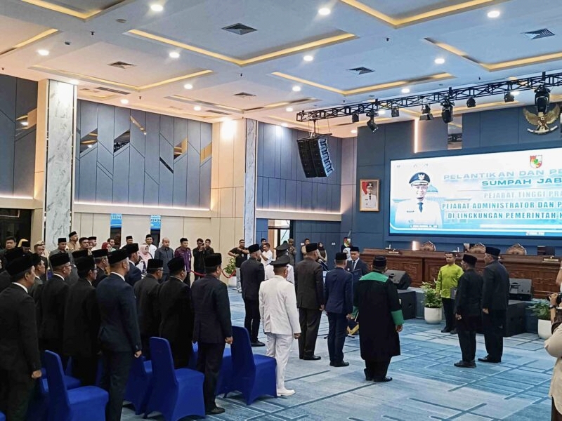 Resmi Dilantik, Agung Nugroho Kukuhkan 29 Pejabat Baru di Lingkungan Pemko Pekanbaru