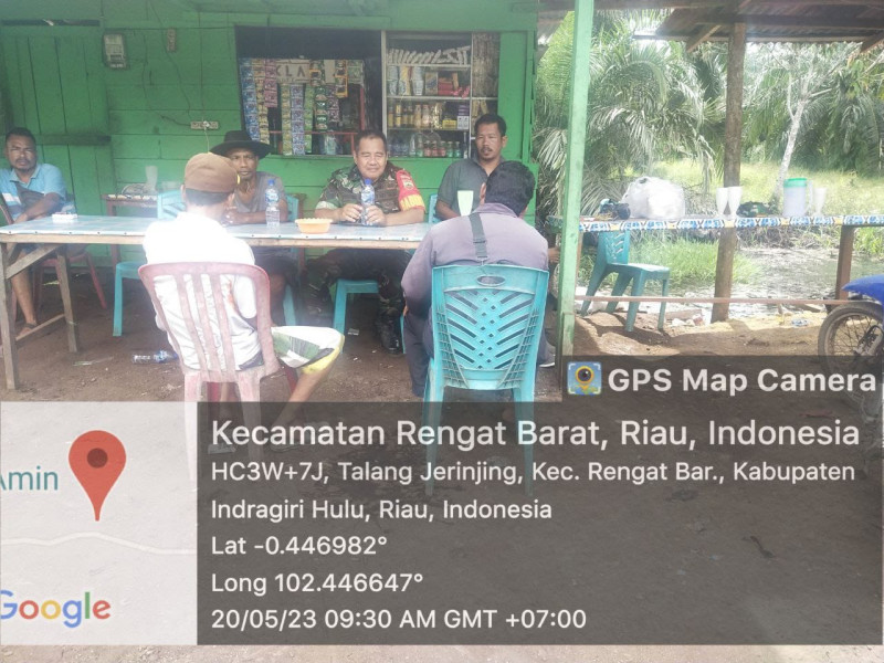 Komonikasi Sosial Untuk Tingkatkan Silaturahmi Babinsa Dengan Warga