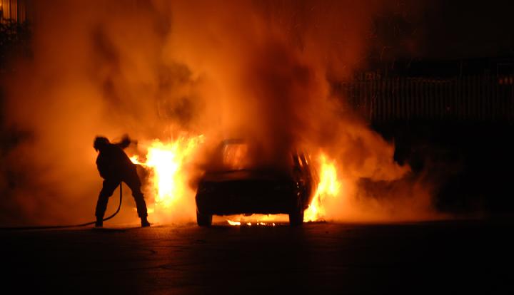 Sopir Angkot Diduga Dibakar Temannya di Tanah Abang