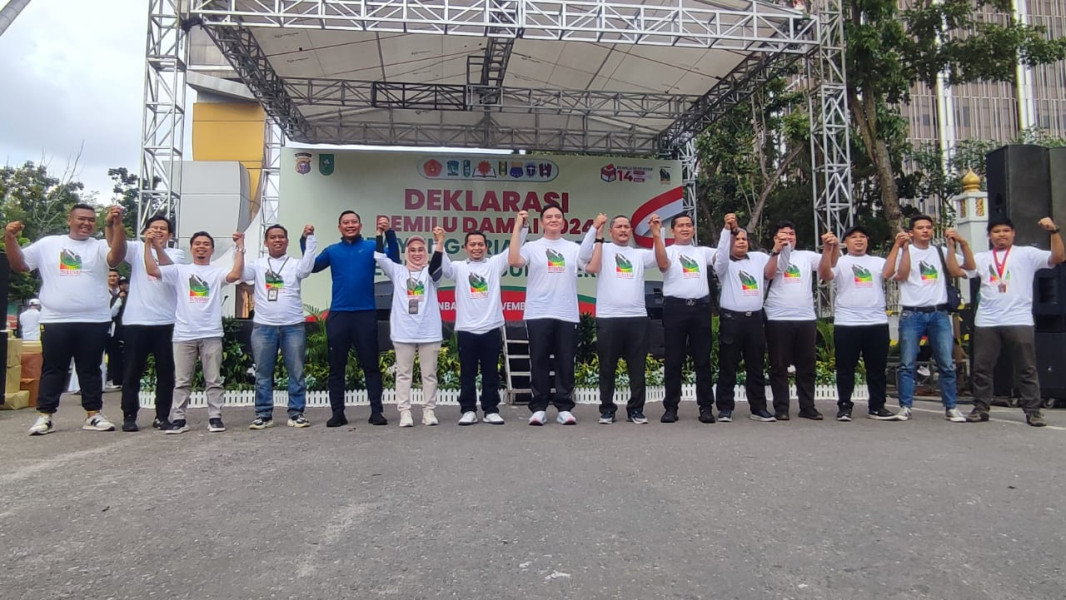 Ciptakan Pemilu Damai, Cipayung Plus Se Sumatera Deklarasi Bersama Forkopimda Riau