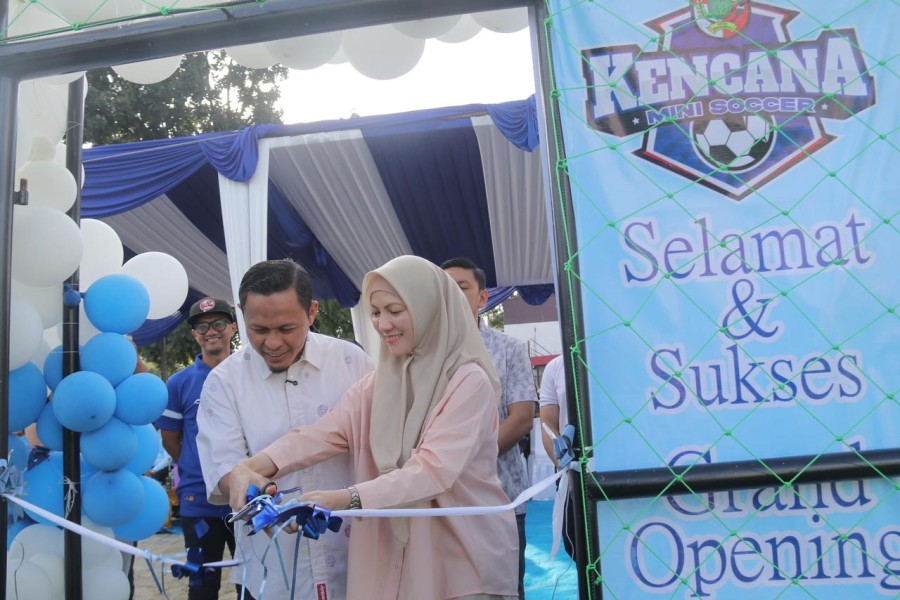 Pertama di Indonesia, Wako Pekanbaru Bangun Lapangan Mini Soccer Gratis