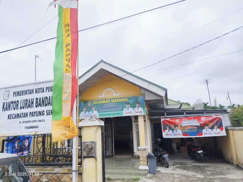 Biaya Sewa Kantor Lurah Bandar Raya dan Tirta Siak Payung Sekaki Fantastis, Camat: Sudah Sesuai