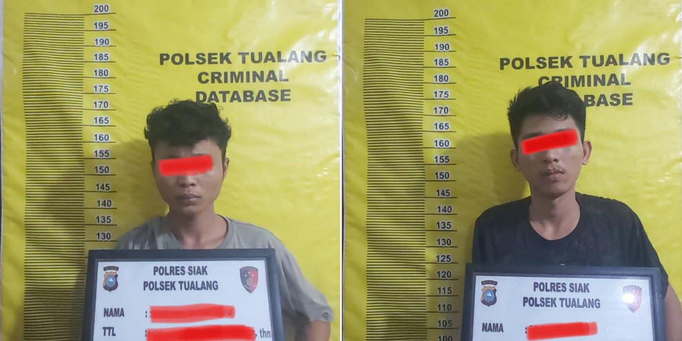 Kurang dari 24 jam Pelaku Curas Diamankan Tim Gabungan Opsnal Polres Siak