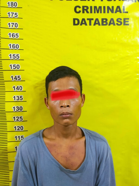 Aniaya Teman Sendiri, Pelaku Ditangkap Tmm Opsnal Polsek Tualang