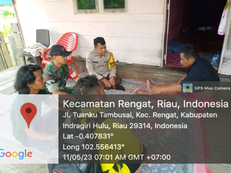 Agar Bisa Terditeksi Dini, Babinsa Jalin Hubungan Baik antara TNI dan Masyarakat