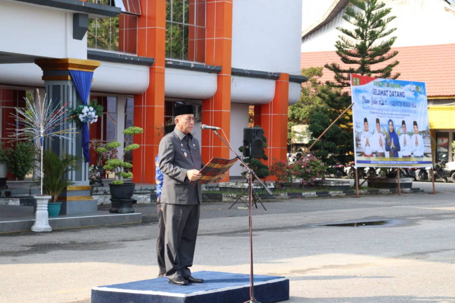 Upacara Peringatan Hari Pahlawan Wabup Inhu Inspektur Upacara Dan Pasi ter Selalu Perwira Upacara