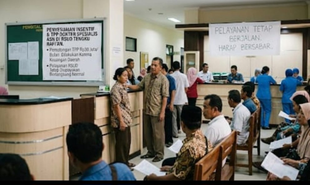 Wow...Dokter ASN Siak yang Mogok Berpenghasilan Puluhan Juta Rupiah