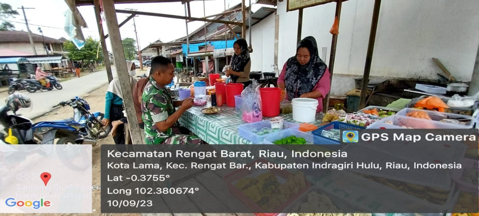 Jaga Hubungan Baik, Babinsa Melaksanakan Komsos Dengan Warga Binaan