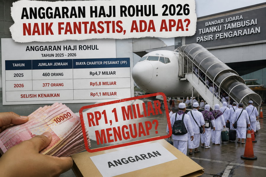 Miliaran Rupiah Menguap di Anggaran Haji Rohul 2026, Ada Apa di Balik Kenaikan Biaya