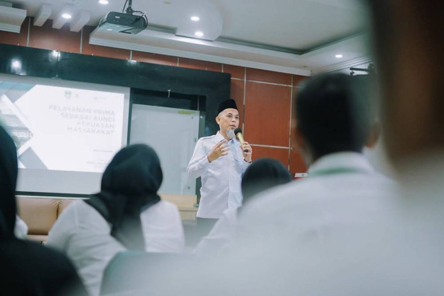 Wako Paisal Tekankan Pelayanan Prima di RSUD Dumai, Kepuasan Pasien Jadi Prioritas Utama.