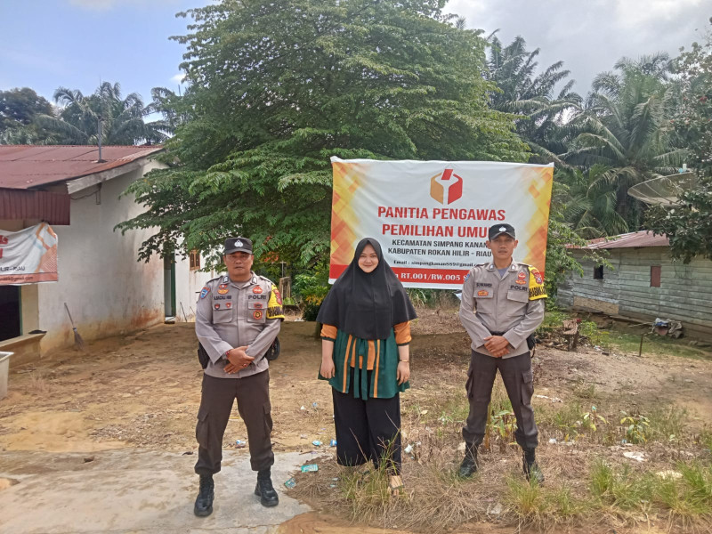 Patroli Satgas Preventif OMB Polsek Simpang Kanan, Sasar Kantor PPK dan Panwaslu