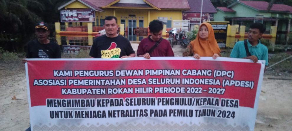Ketua DPC Adpesi Rohil Ajak Penghulu dan Perangkat untuk Netral pada Pemilu 2024