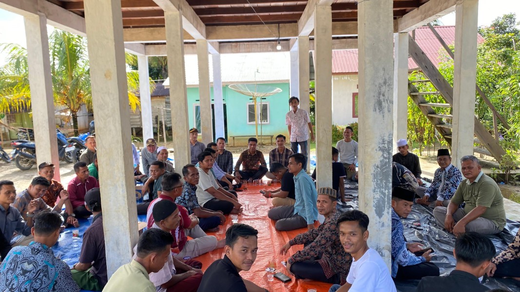 Musyawarah Mahasiswa dan Perwakilan Niniak Mamak, Pucuk adat dan Pemerintah Desa Cipang Raya