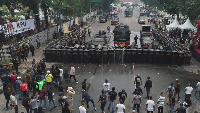 Ketua KPU Diculik, Bom Meledak di Gajah Mada Pekanbaru