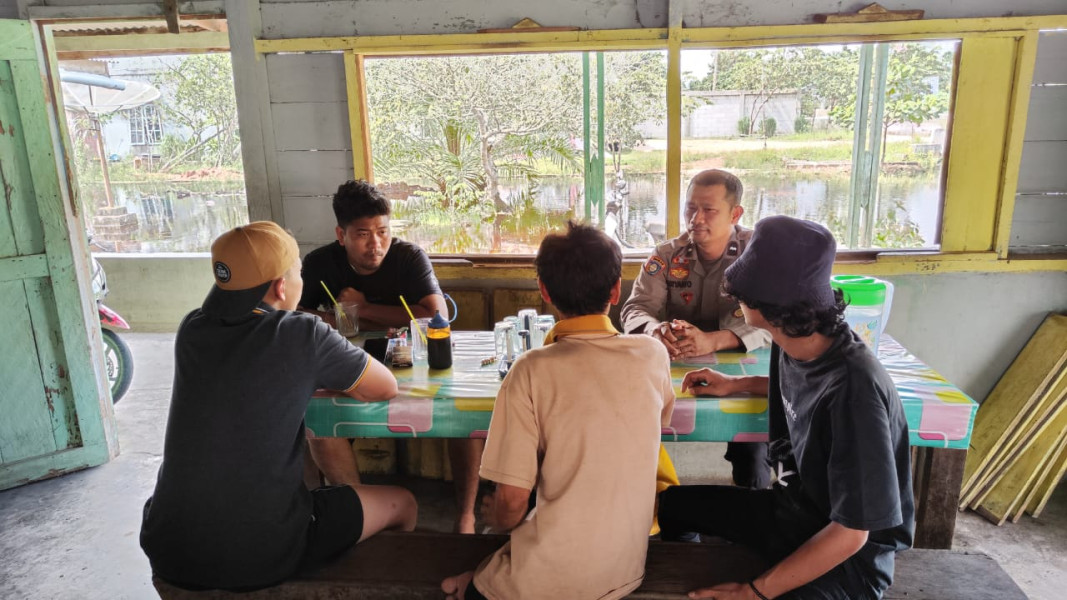 Polsek Bangko Pusako Cooling System Masyarakat di Jln H. Annas Maamun