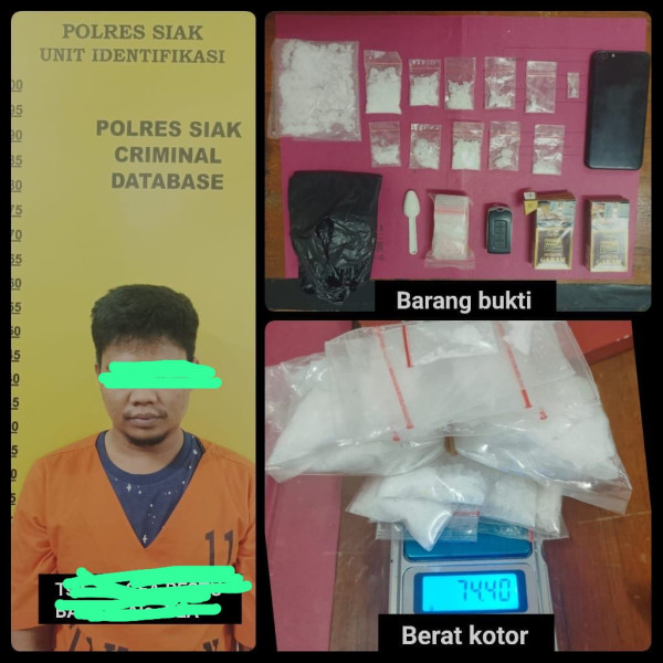 Tim Opsnal Satres Narkoba Polres Siak Kembali Amankan Diduga Pelaku Penyalahgunaan Narkotika