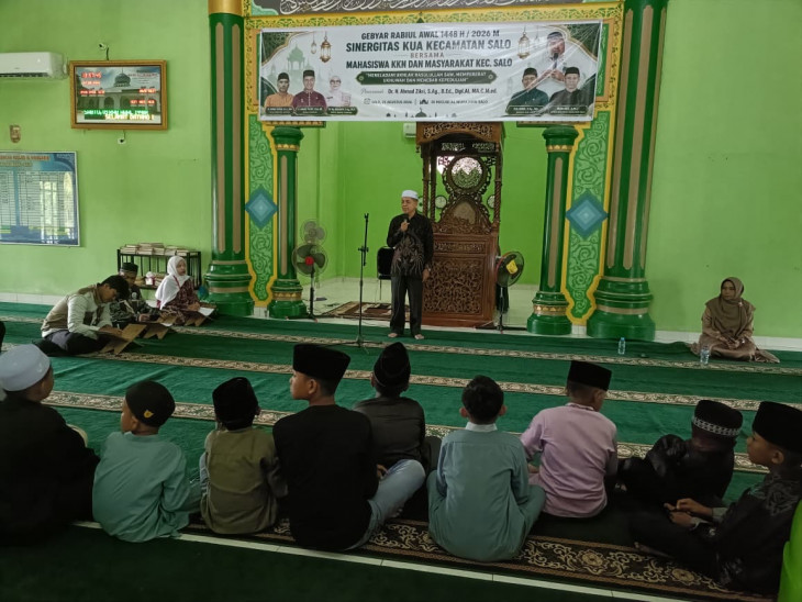 Azan Anak-Anak Salo Menggema, Menyemai Harapan Generasi Islami