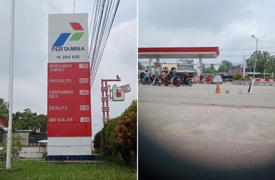 Sadis, SPBU Ini Diduga Kangkangi Undang-undang No.22 Tahun 2001 Pasal 23-29 Tentang Migas