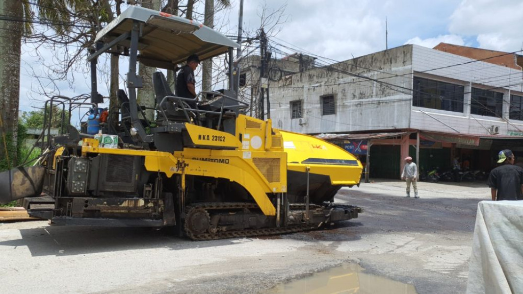 Perbaikan Jalan di Sekitar Proyek Ipal di Pekanbaru Mulai Dikebut
