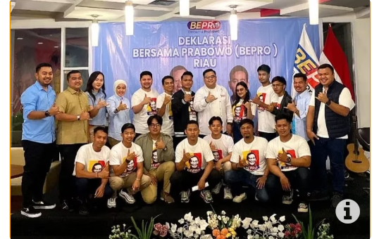 Bepro Riau rangkul suara milenial dan gen Z menangkan Prabowo-Gibran