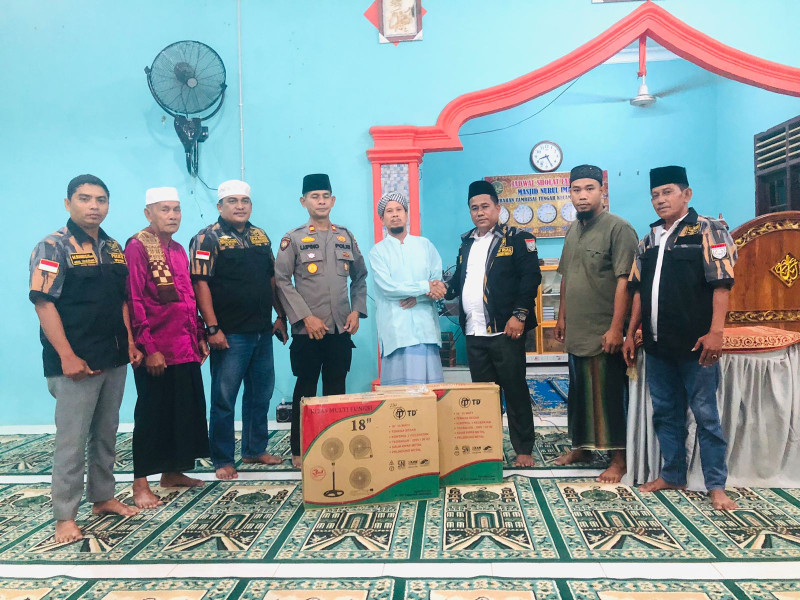 Safari Ramadhan Hari Kedua Ketua PEKAT IB Riau Di Masjid Nurul Iman